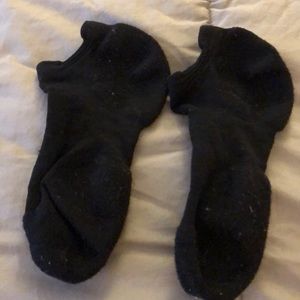 Two Pairs of Black Lululemon socks